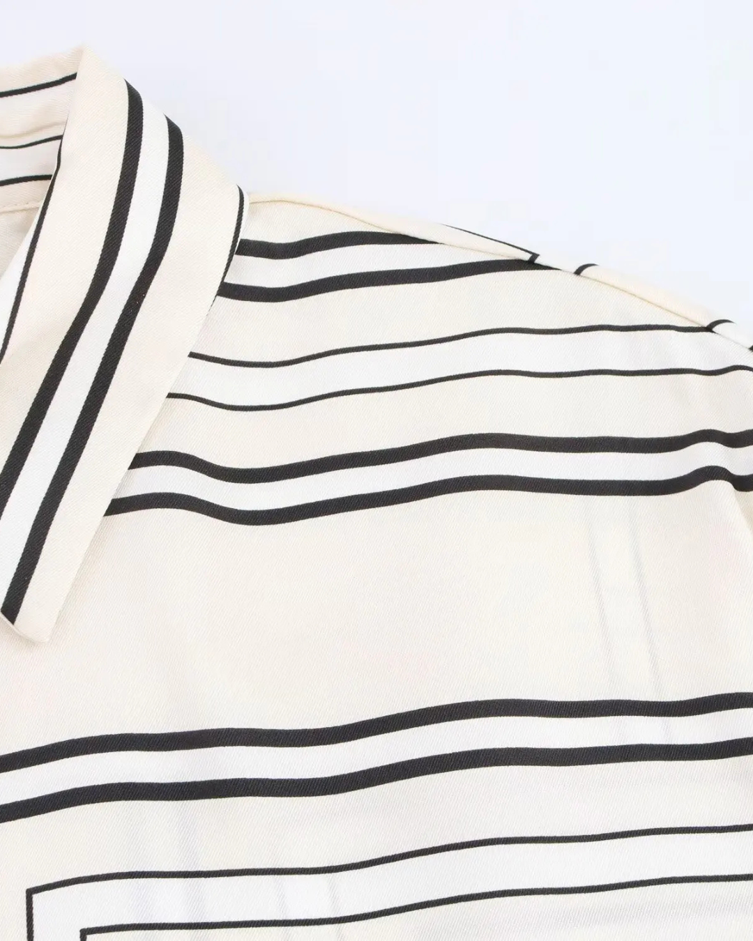 Broekpak met Print Shirt & Hoge Taille Wijde Broek voor Dames