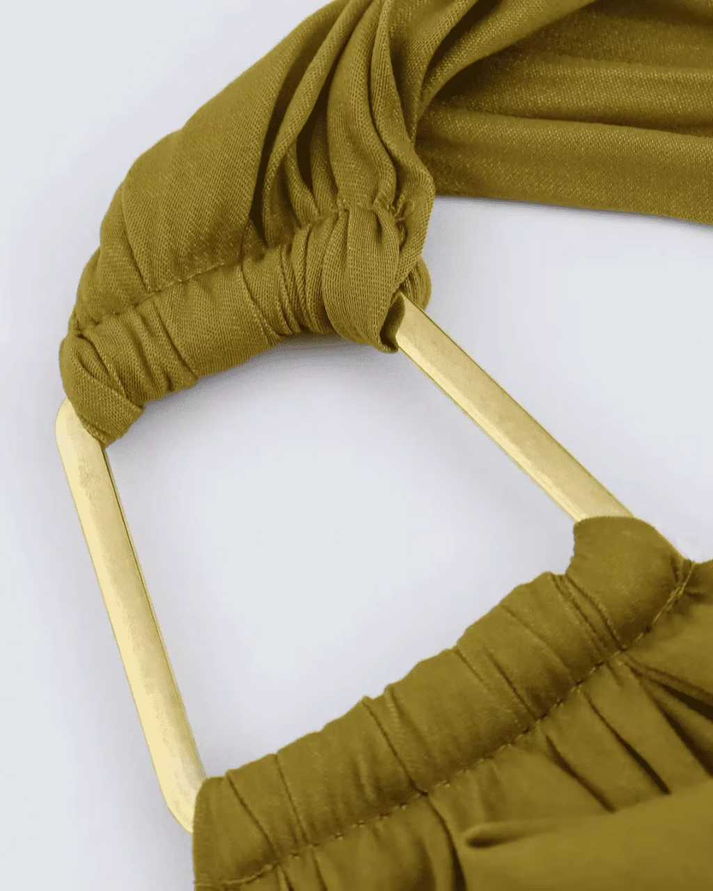 Off-Shoulder Satijnen Midi Jurk met Open Rug voor Dames