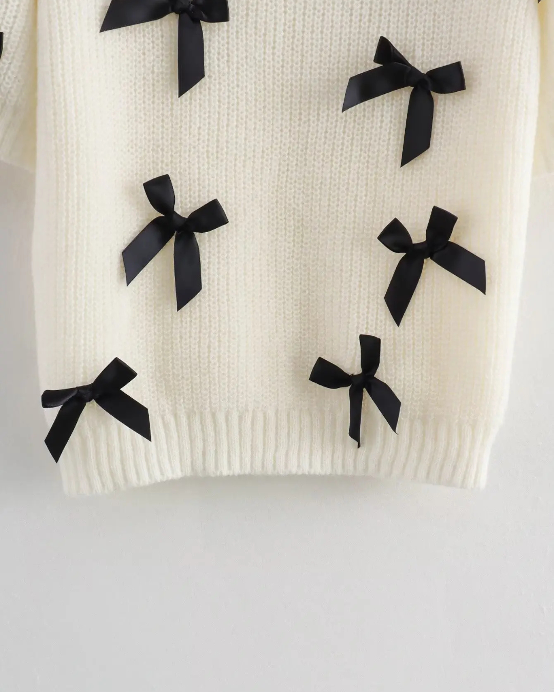 Gebreide Trui Dames – Strikdetail & Korte Mouw