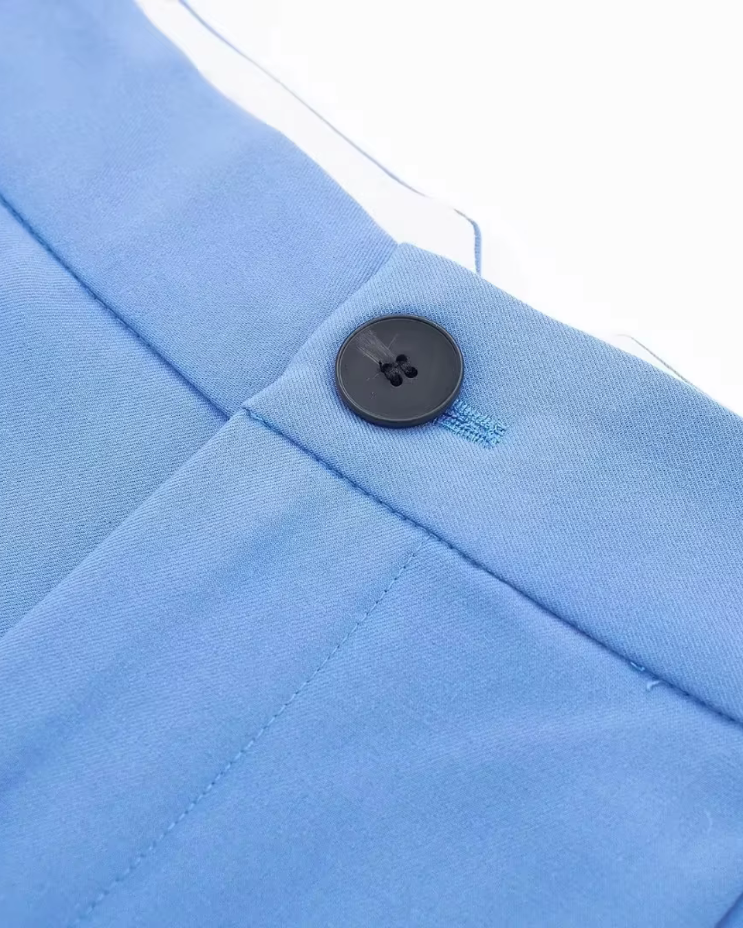 Effen Hoge Taille Pantalon voor Dames