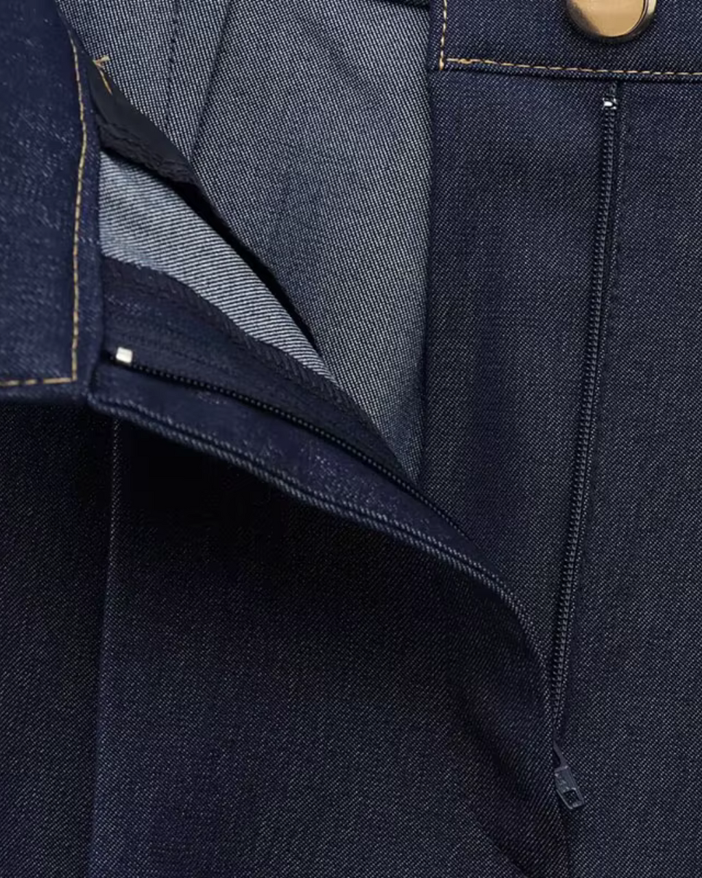 Dames Denim Patchwork Broek voor Dames