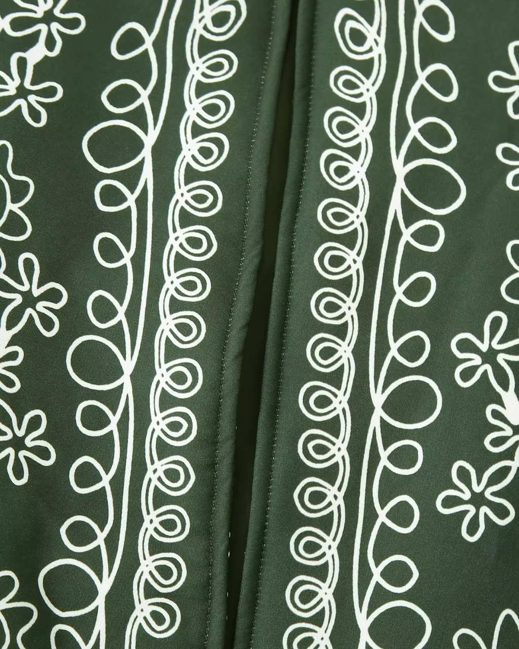 Modieuze Klassieke Katoenen Jas met Stijlvolle Print voor Dames