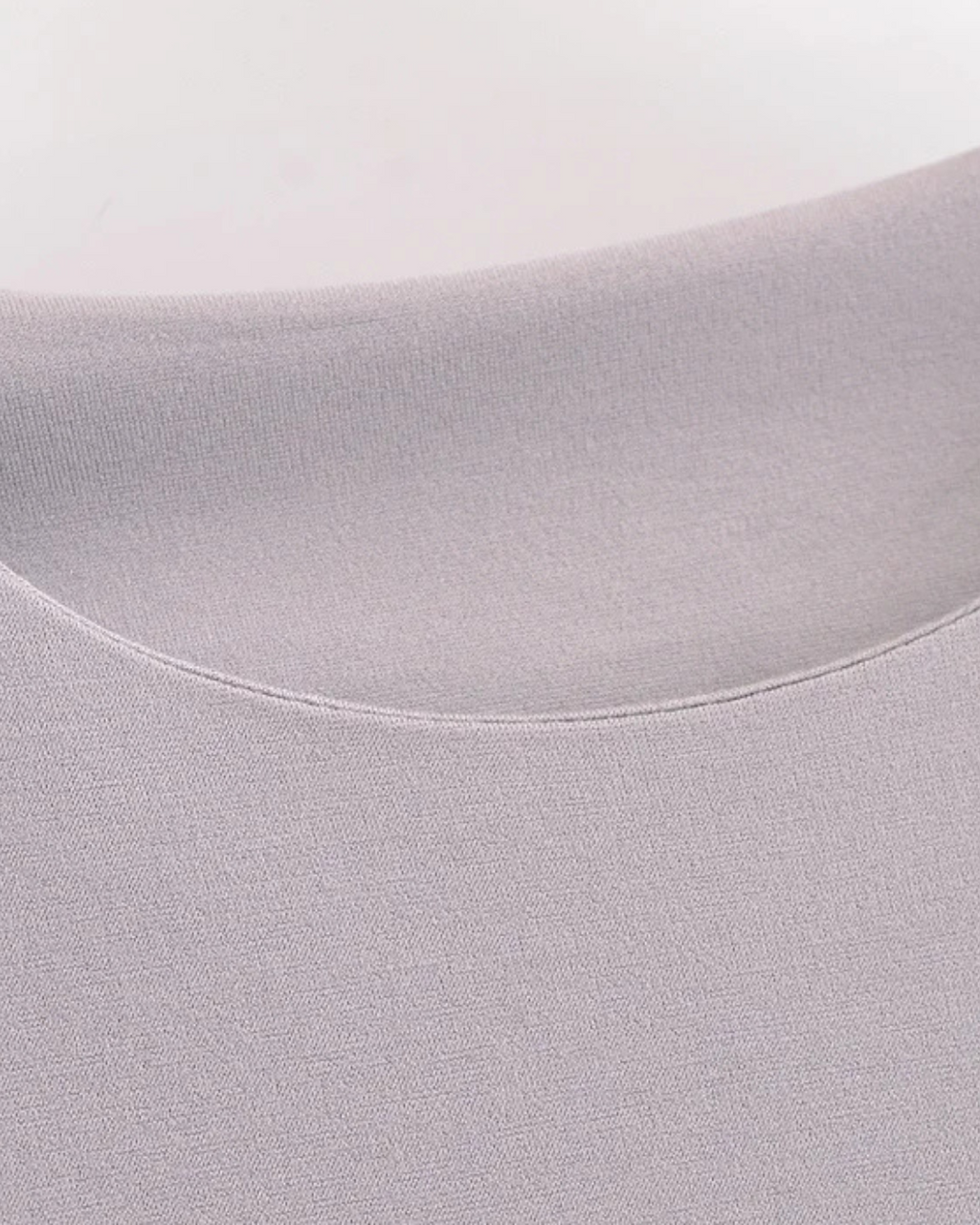 2-Delige Set met Slim Fit Top en Broek in Stretchstof voor Dames