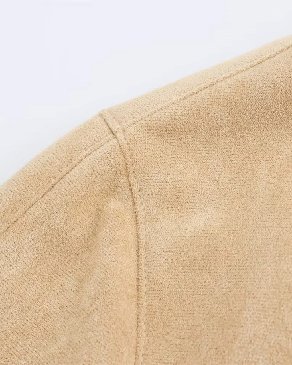 Damesjas met Hoge Kraag en Rits voor Dames