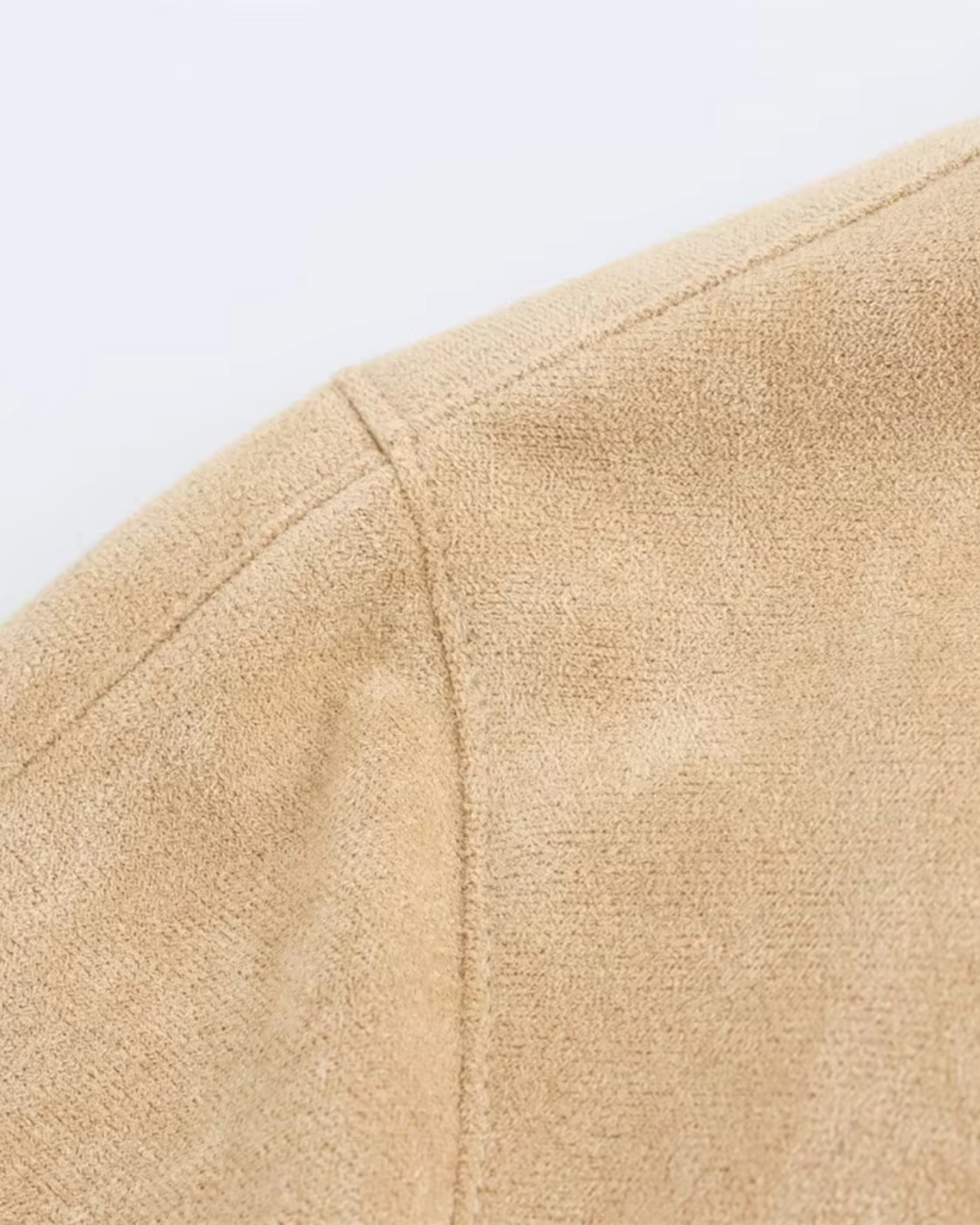 Damesjas met Hoge Kraag en Rits voor Dames