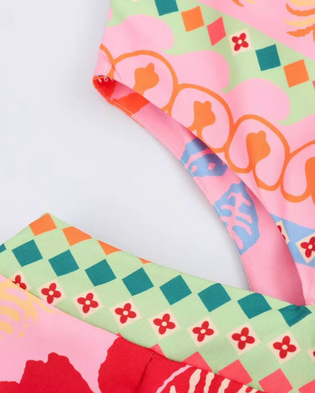 Elegante Zomerjurk met Hellende Schouder en Kwastjes voor Dames