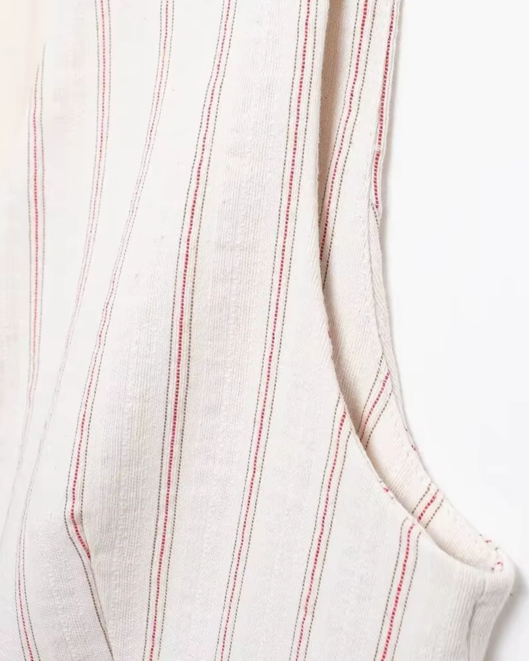 Gestreept Vest met Bermudashorts Set voor Dames