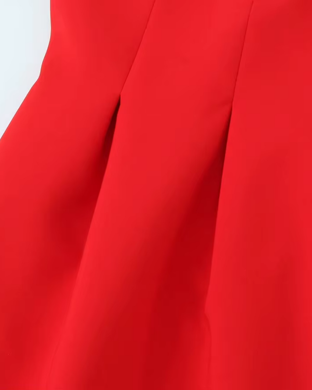 Elegante A-lijn Mouwloze Mini Jurk met Rits voor Dames