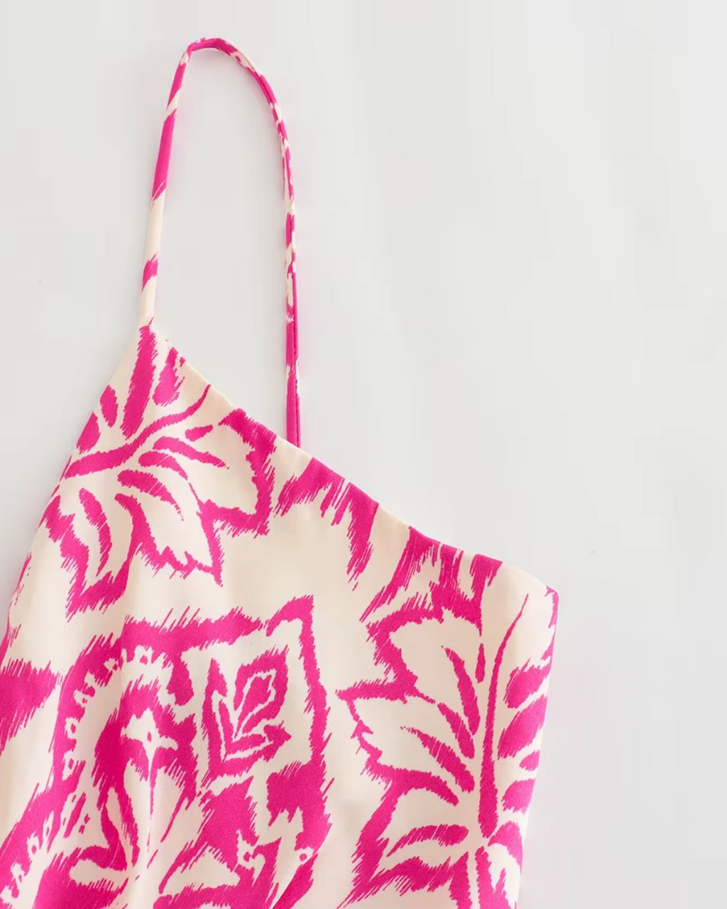 Zomerse Print Jumpsuit met Hoge Taille en V-Hals voor Dames