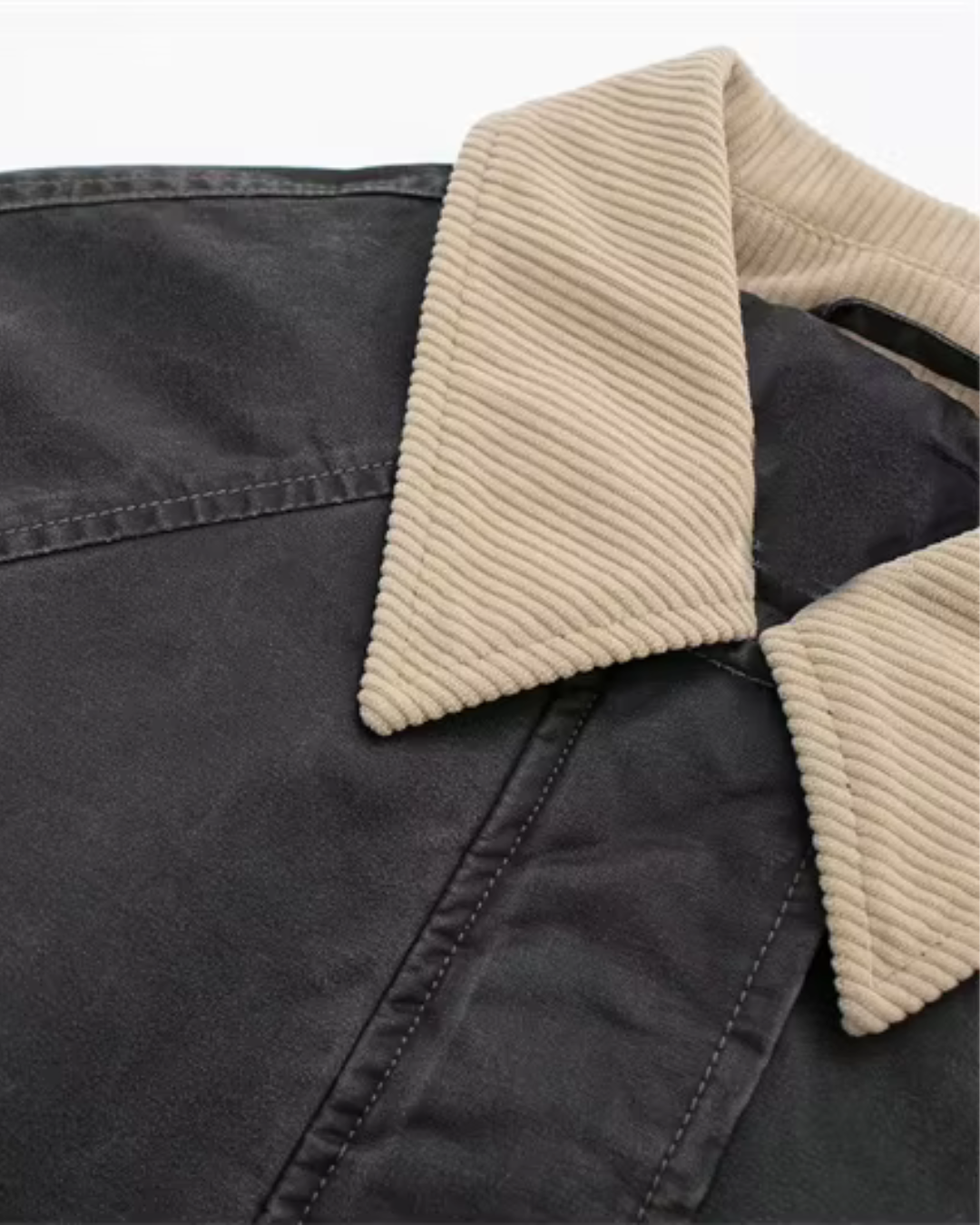 Voorjaarsjas met Lange Mouwen en Kraag voor Dames