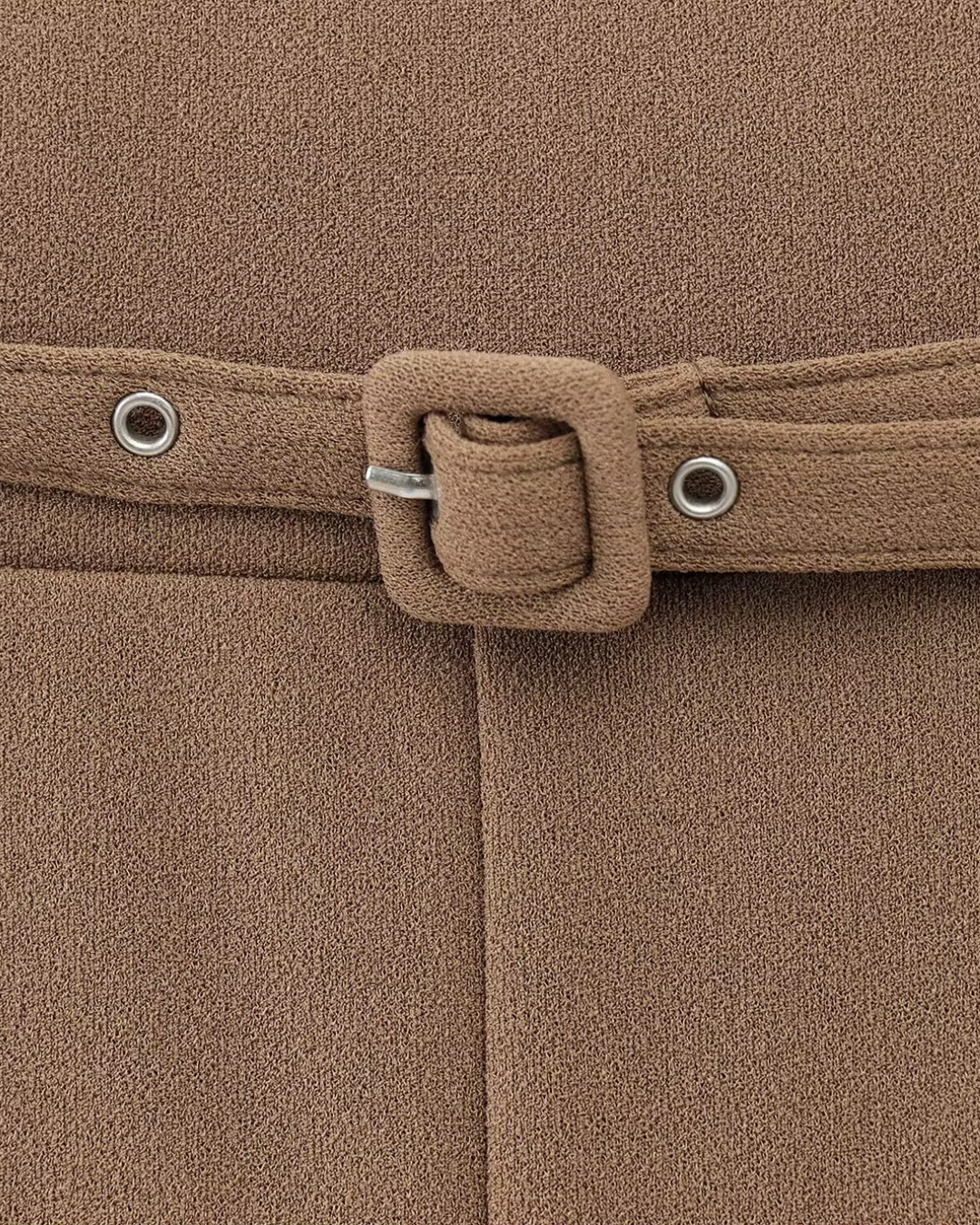 Wijde Pijpen Broek met Riem voor Dames