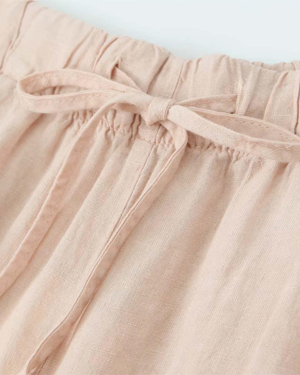 Casual Broek met Trekkoord en Wijde Pijpen voor Dames