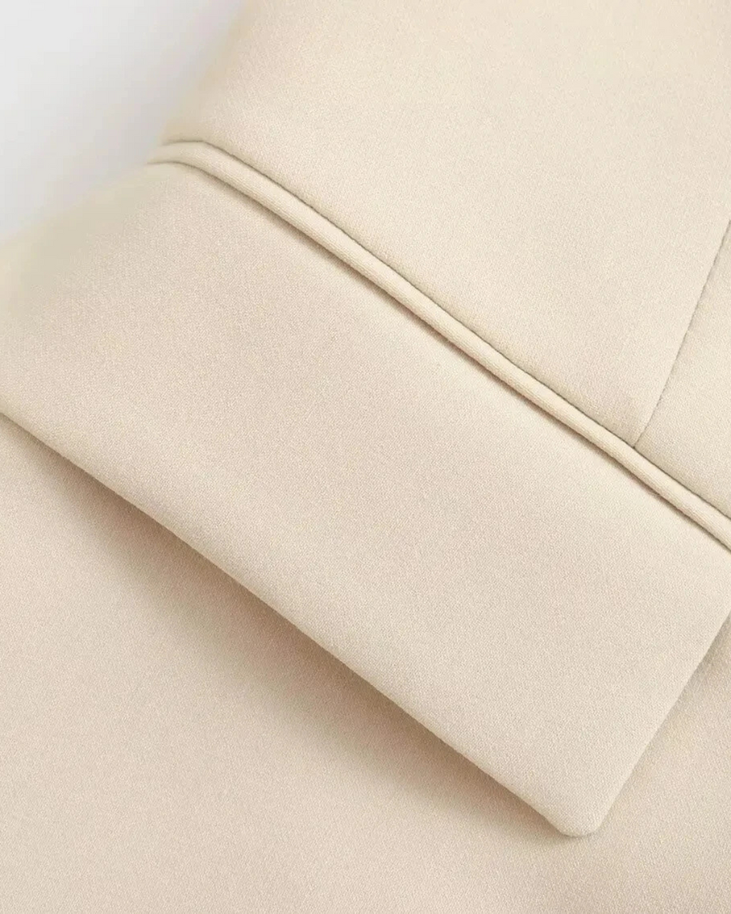 Tweedelig Set met Strapless Top en Rechte Wijde Broek voor Dames