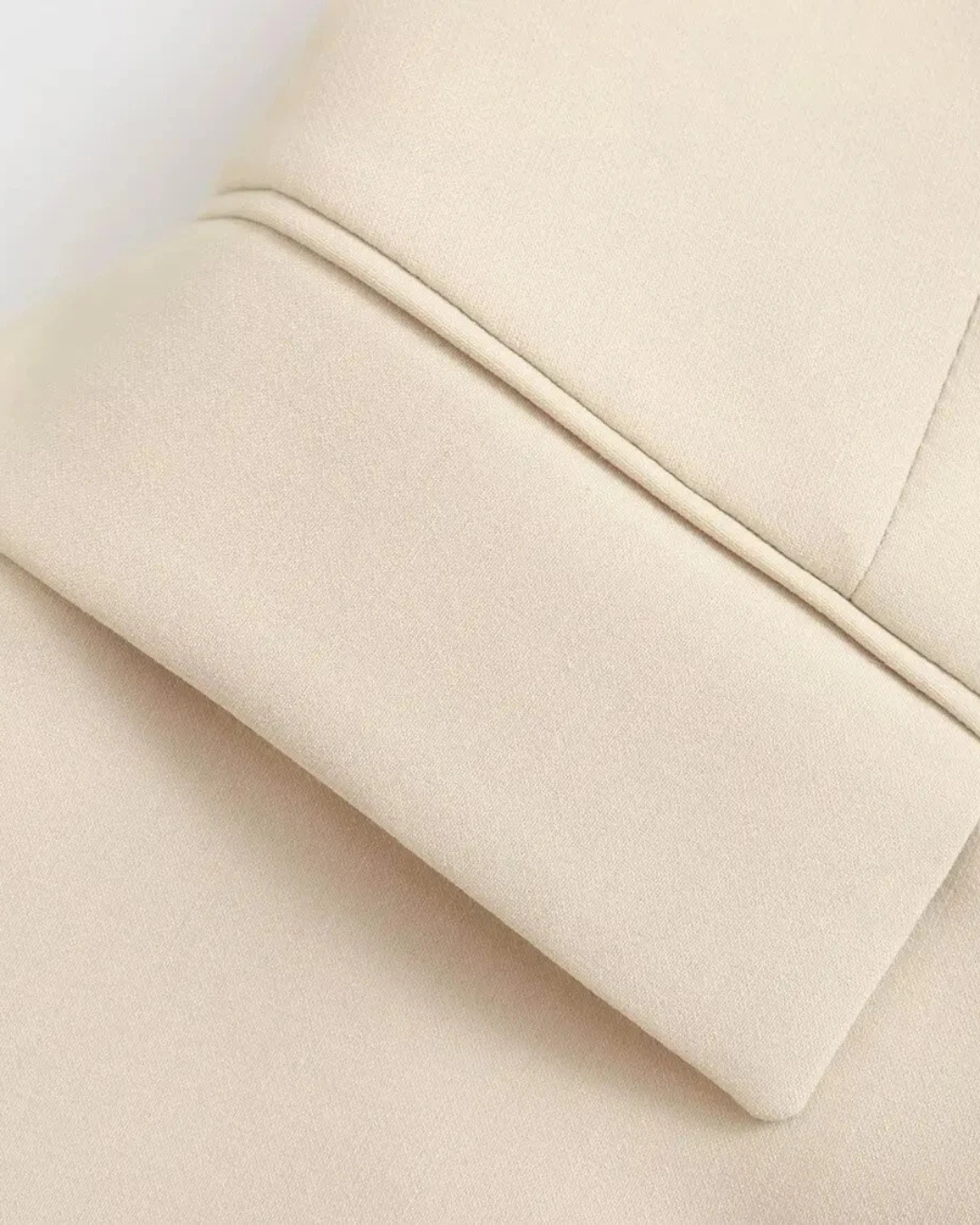 Tweedelig Set met Strapless Top en Rechte Wijde Broek voor Dames