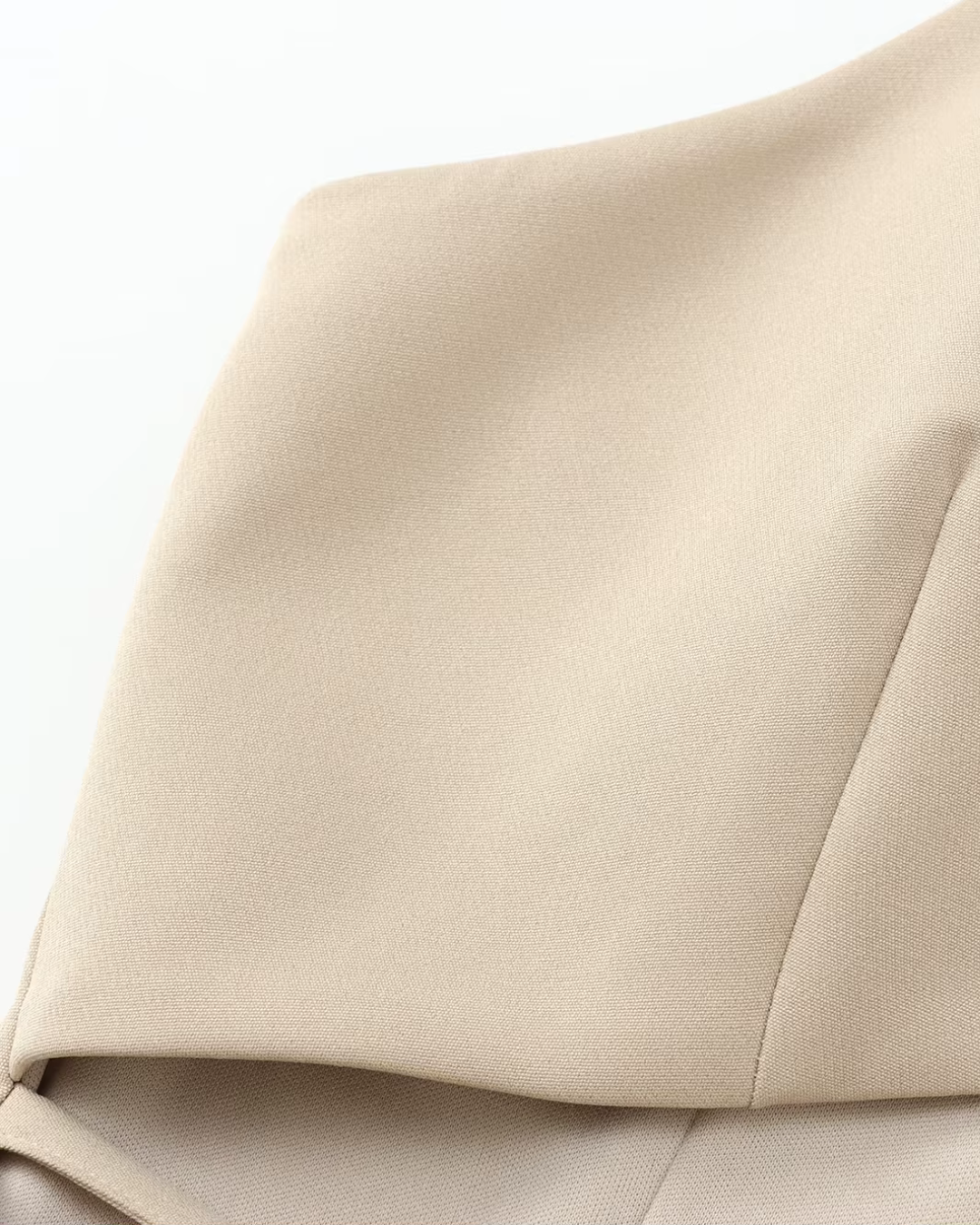 Mouwloze Mini-Jurk met Open Rug en Ronde Hals voor Dames