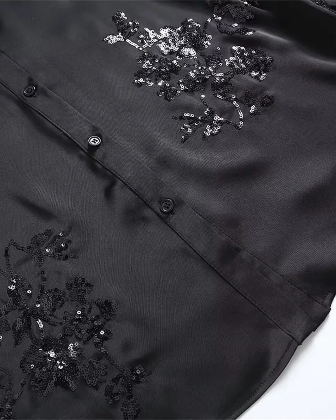 Geborduurde Set met Shirt en Broek met Herfstlook voor Dames