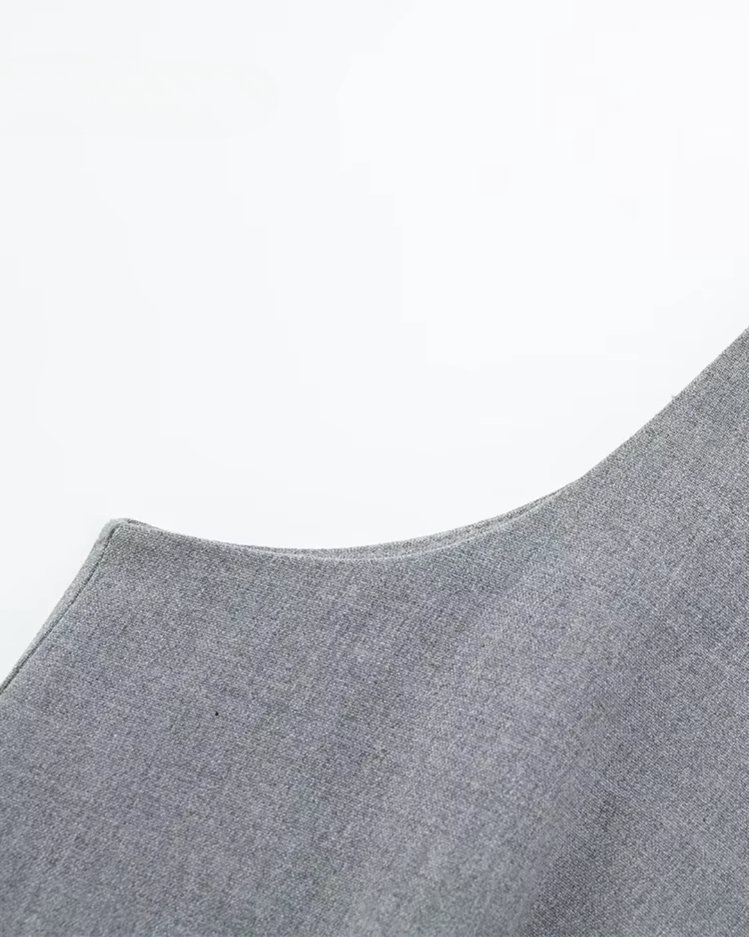 Stijlvol V-Hals Vest met Hoge Taille Shorts voor Dames