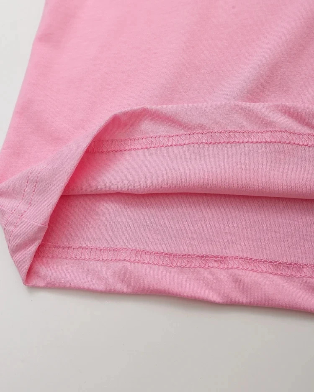 2-Delige Set met O-hals T-shirt en Trekkoord Broek voor Dames