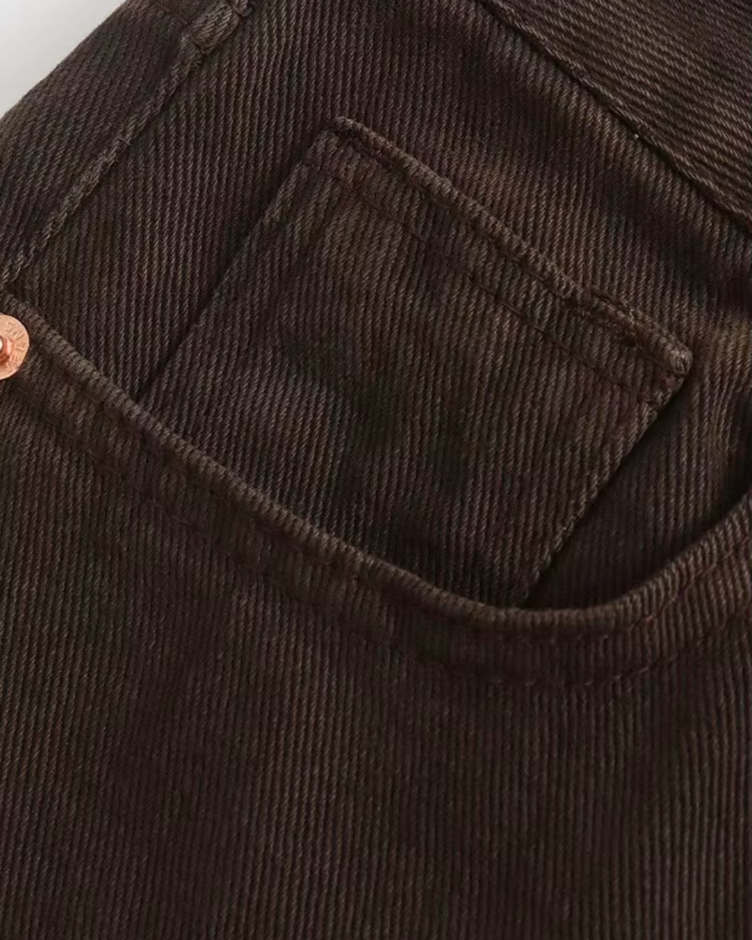 Bruine Trendy Jeans met Casual Pasvorm voor Dames