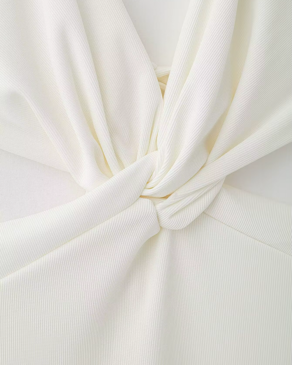 Lange Zomerjurk met Kant Diepe V-Hals en Open Rug voor Dames