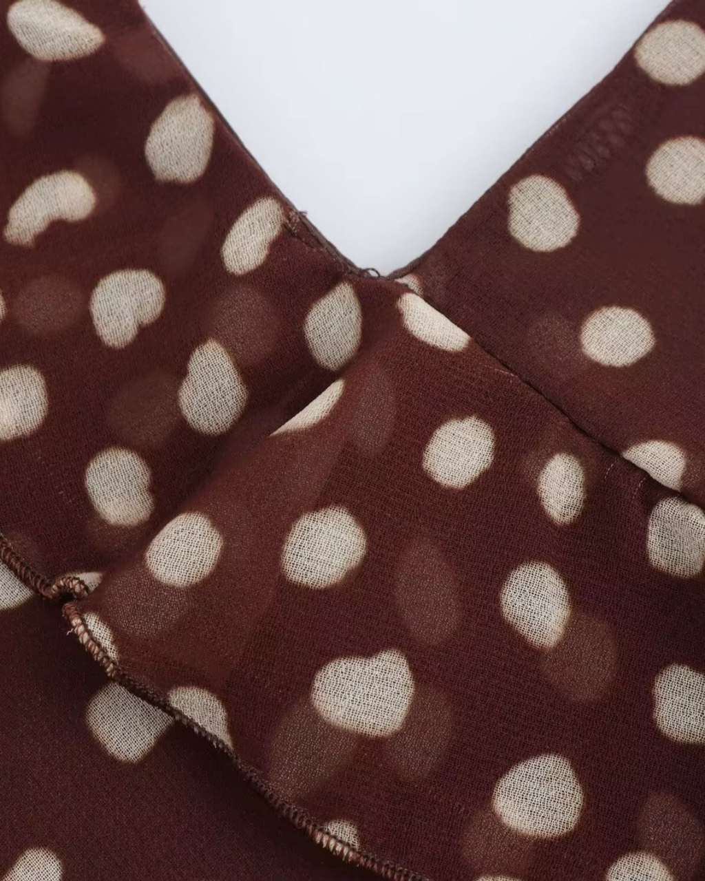 Polka Dot Jarreteljurk met Open Rug voor Dames