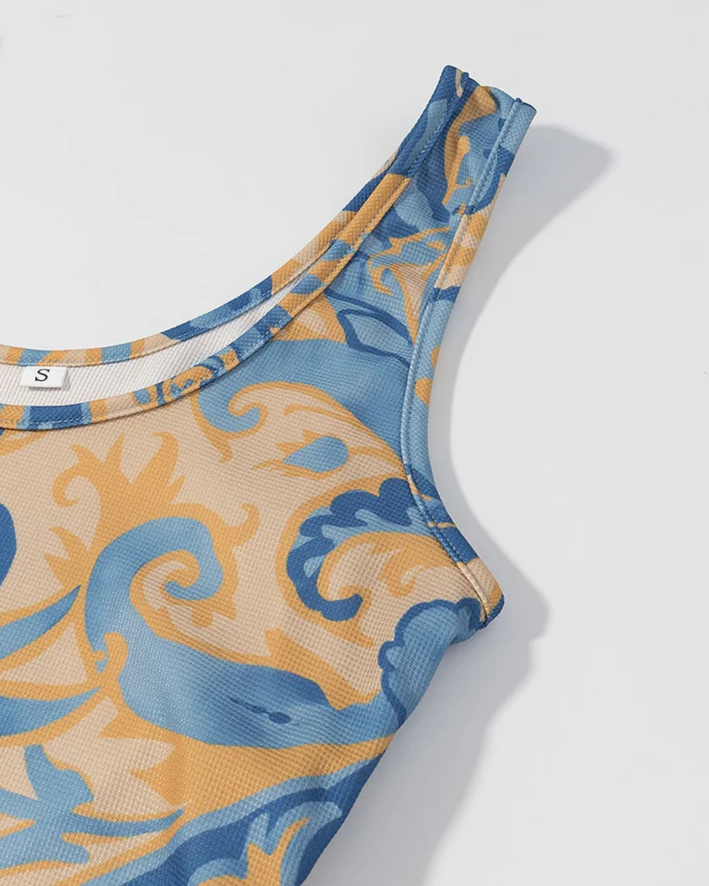 Zomerse Strandjurk met Kwastjes en Splitdetail voor Dames