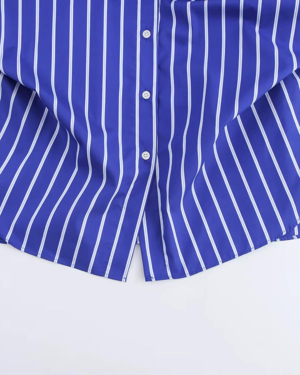 Casual Gestreept Vleermuismouwen Shirt voor Dames