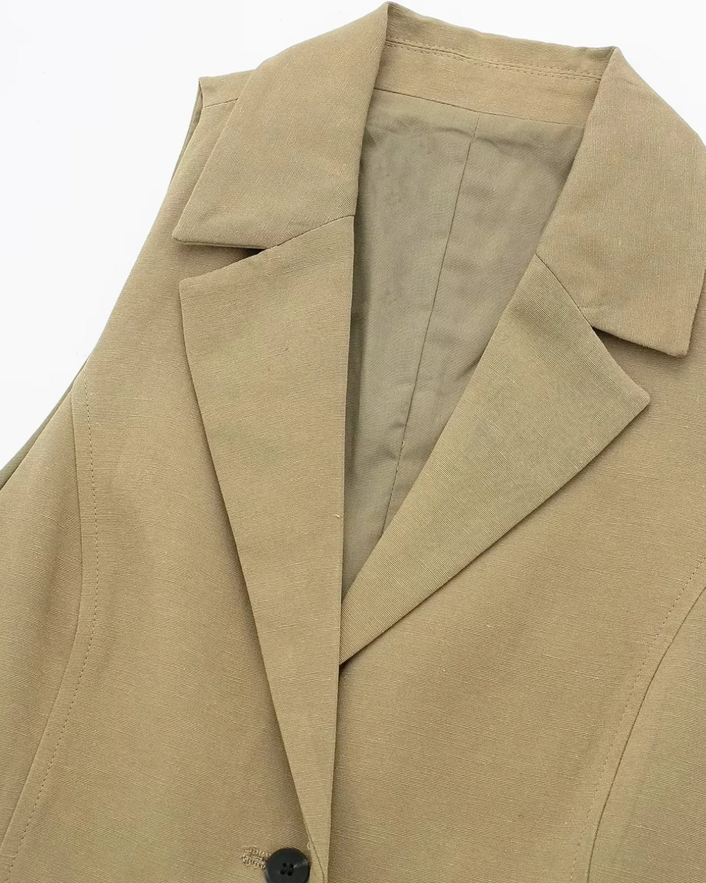 Elegante Mouwloze Vest en A-Lijn Rok Set voor Dames