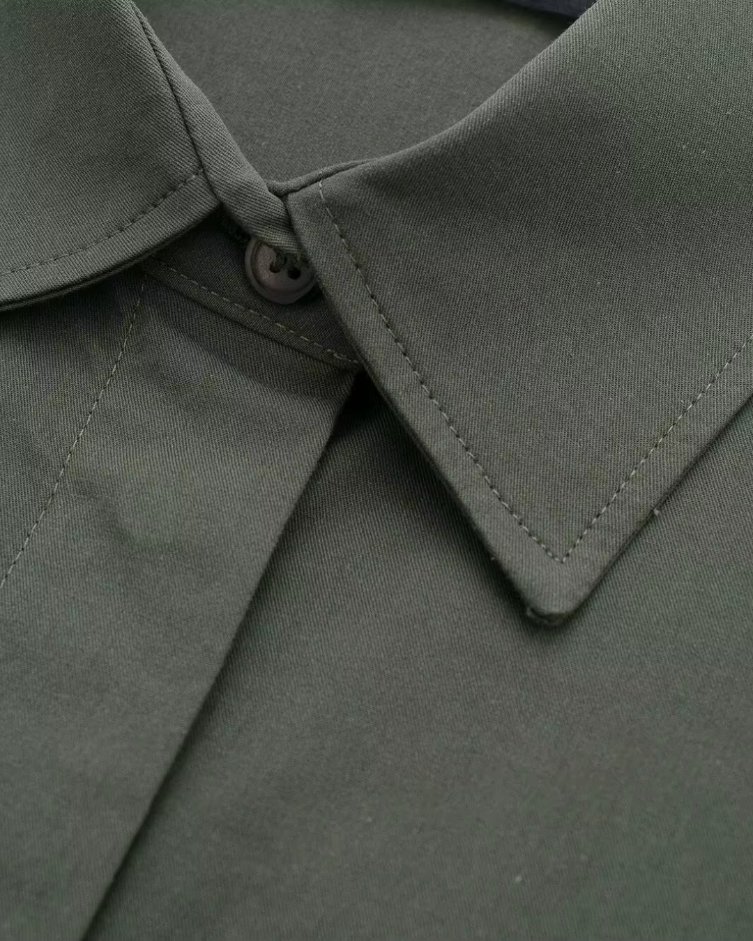 Tweedelige Cargo Set met Cropped Shirt en Broek voor Dames