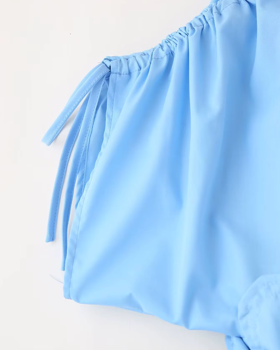 V-hals Zomerjurk met 3D Bloemen en Korte Mouwen voor Dames