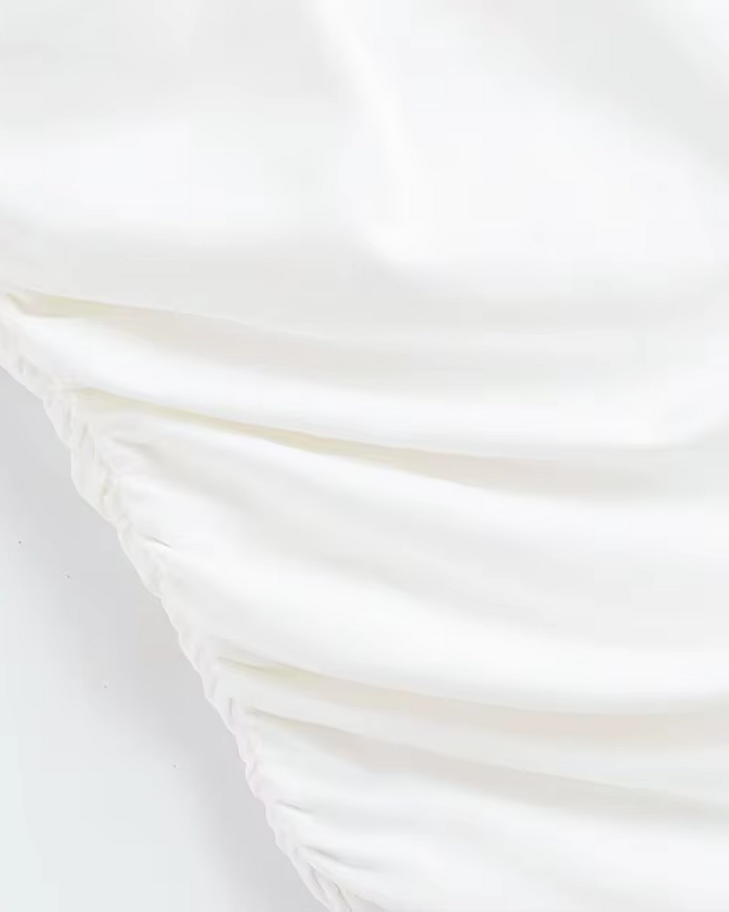 Elegante Lange Witte Backless Jurk met V-hals voor Dames