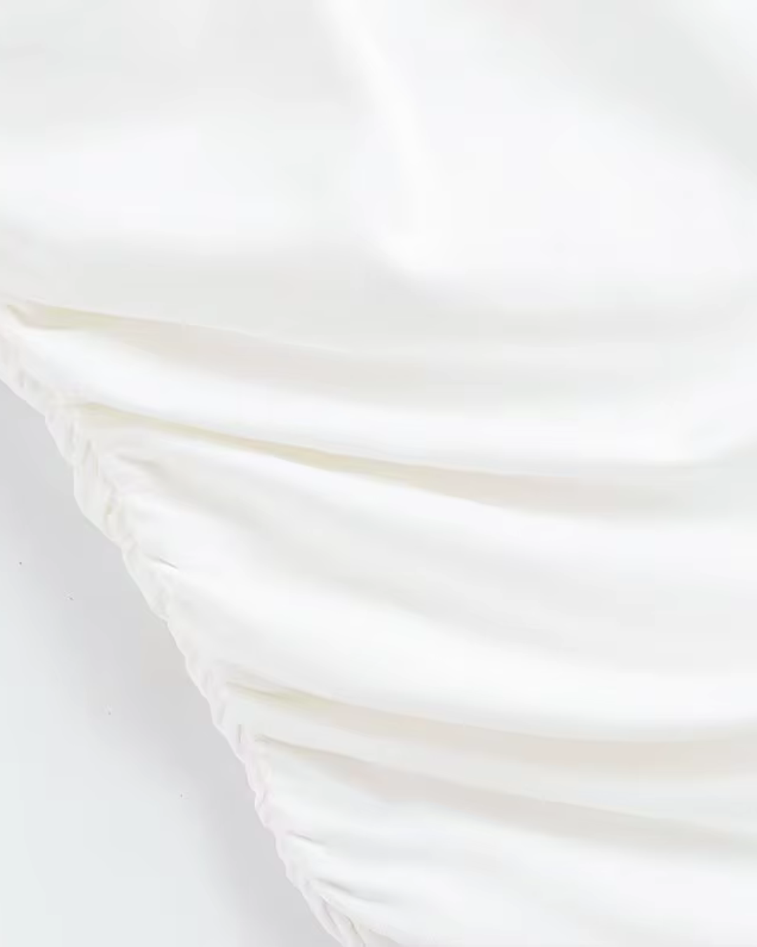 Elegante Lange Witte Backless Jurk met V-hals voor Dames