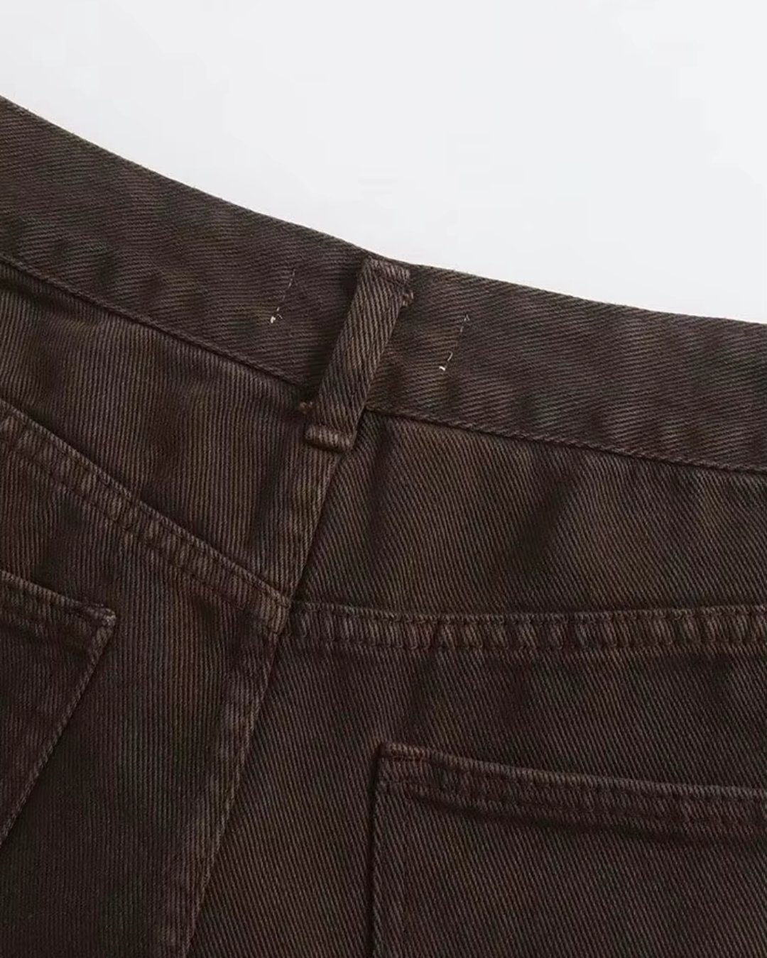 Bruine Trendy Jeans met Casual Pasvorm voor Dames