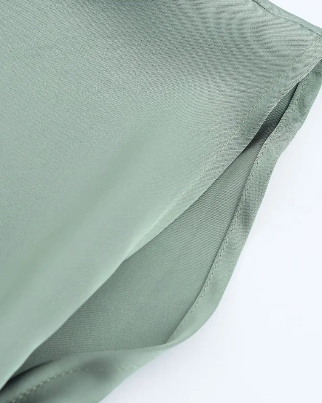 Elegante Midi Jurk met V-Hals en Plooi Details voor Dames