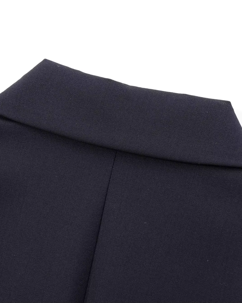 Elegante Luxe Marine Blauwe Blazer en Broek Set voor Dames