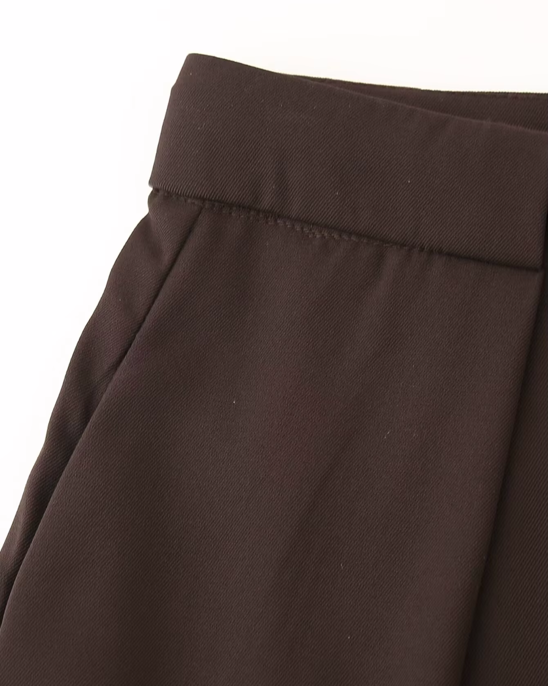 Hoge Taille Wijde Pijpen Broek met Riem voor Dames