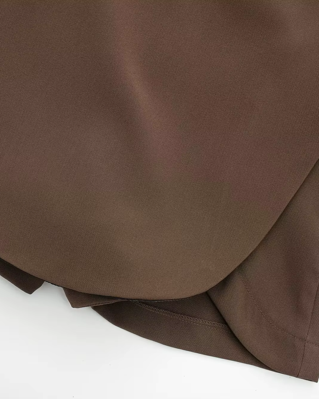 Asymmetrische Hoge Taille Skort met Minirok Look voor Dames