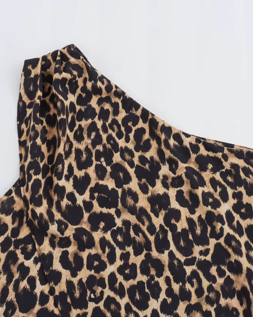 Retro 2-Delige Set met Panterprint voor Dames