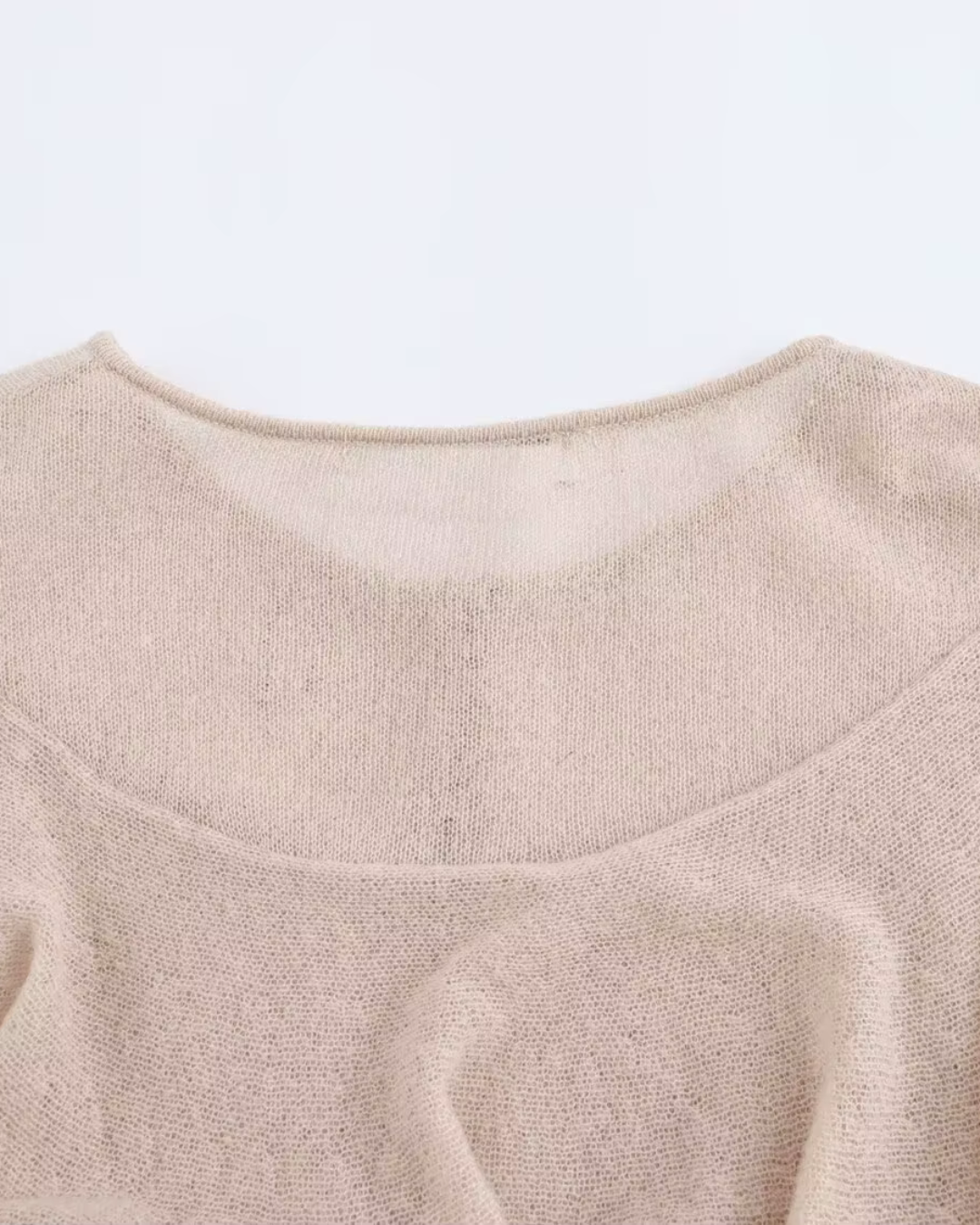 Elegante Warme Trui met O-hals en Knoopdecoratie voor Dames