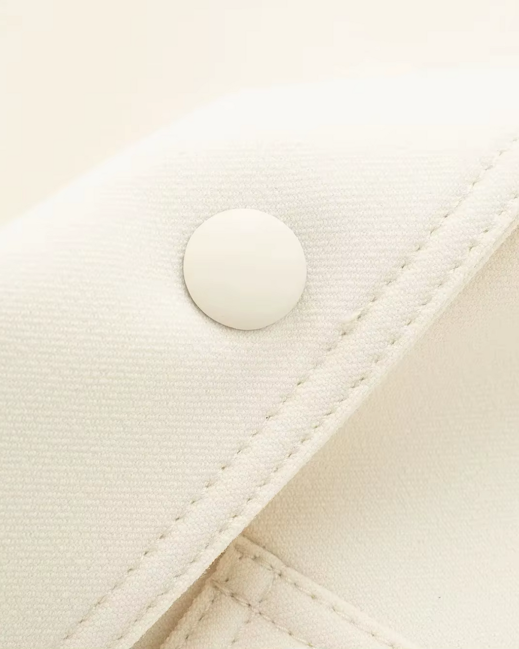 Elegante Witte Bomberjack met Lange Mouwen voor Dames