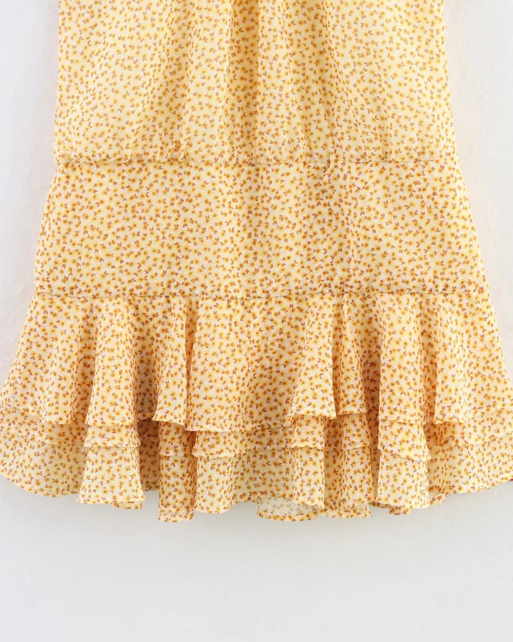 Zomerse Off-Shoulder Mini Jurk – Ruches & Halterdetail voor Dames