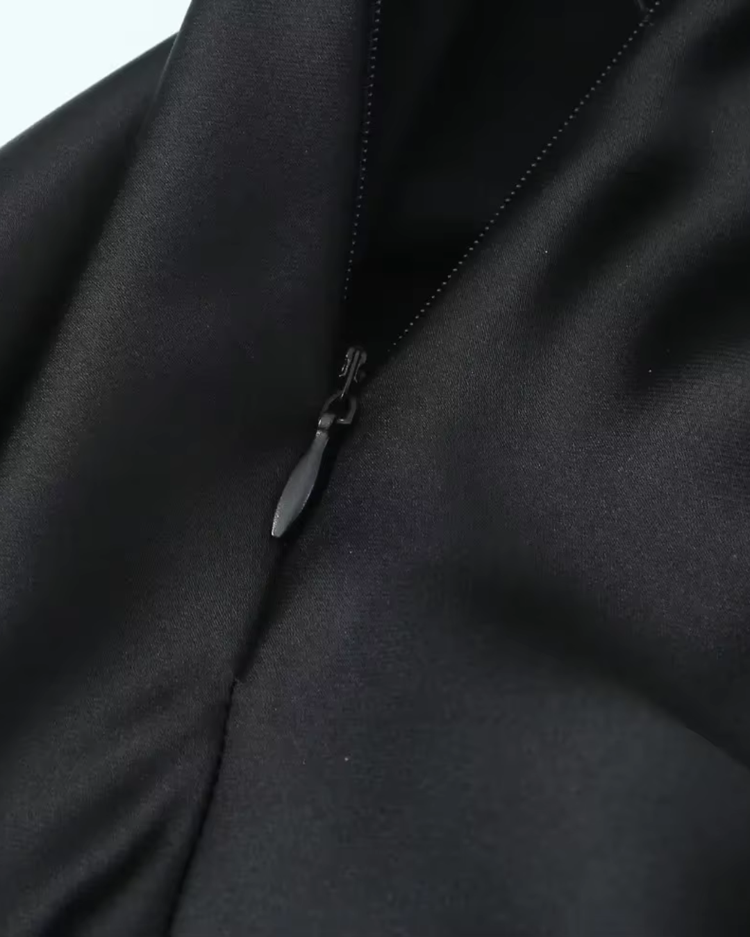 Luxe Elegante Satijnen Halterjurk met Open Rug voor Dames