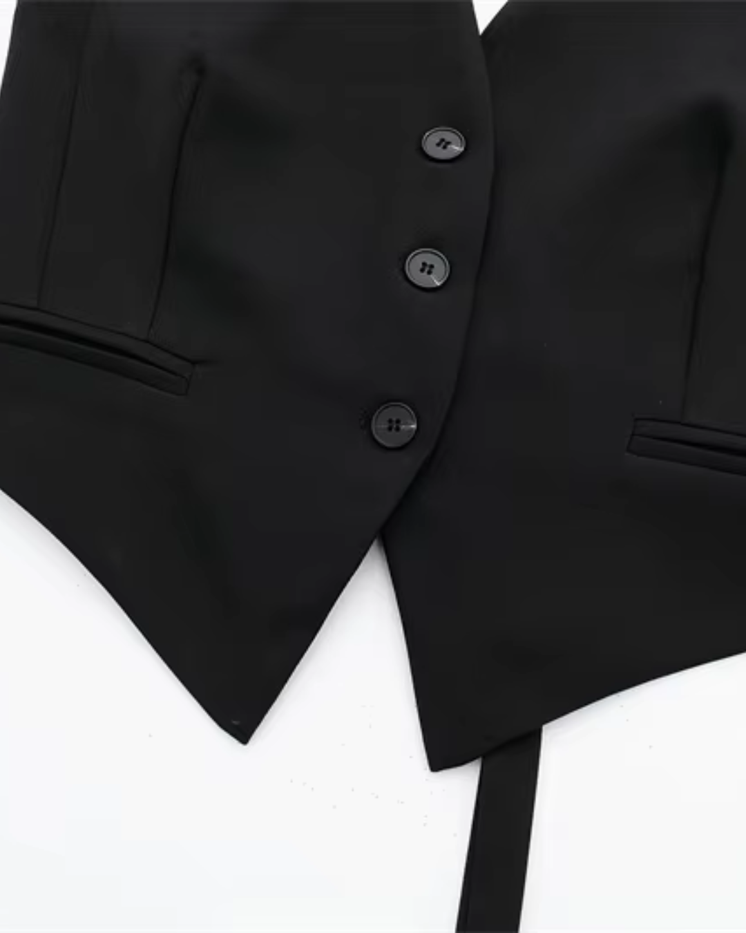 Trendy Mouwloos Cropped Vest voor Dames