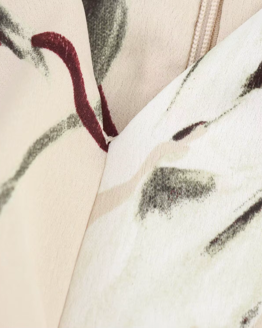 Mouwloze Bloemenprint Jurk met V-hals en Rits voor Dames