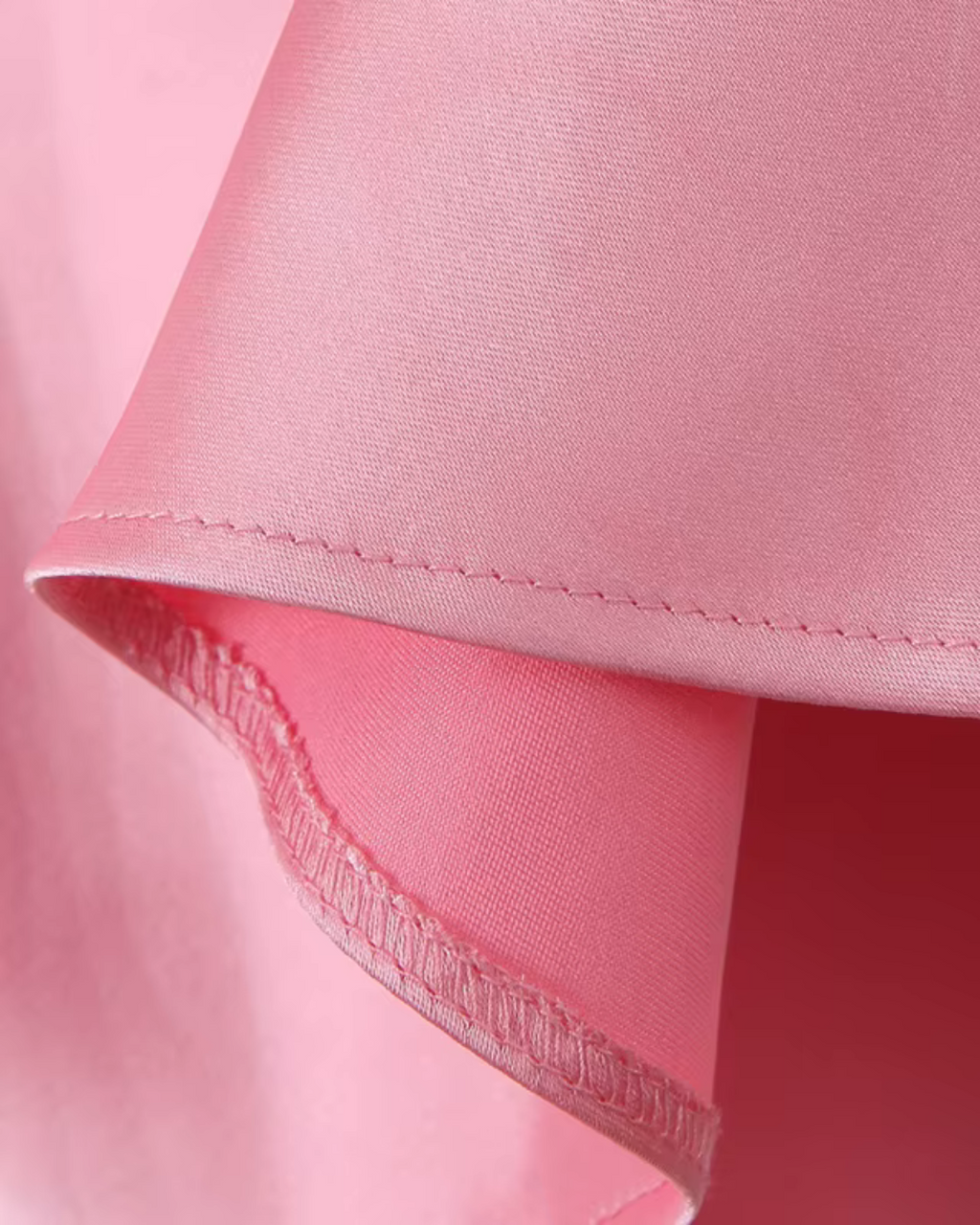 Roze Satijnen Halter Jurk Backless voor Dames