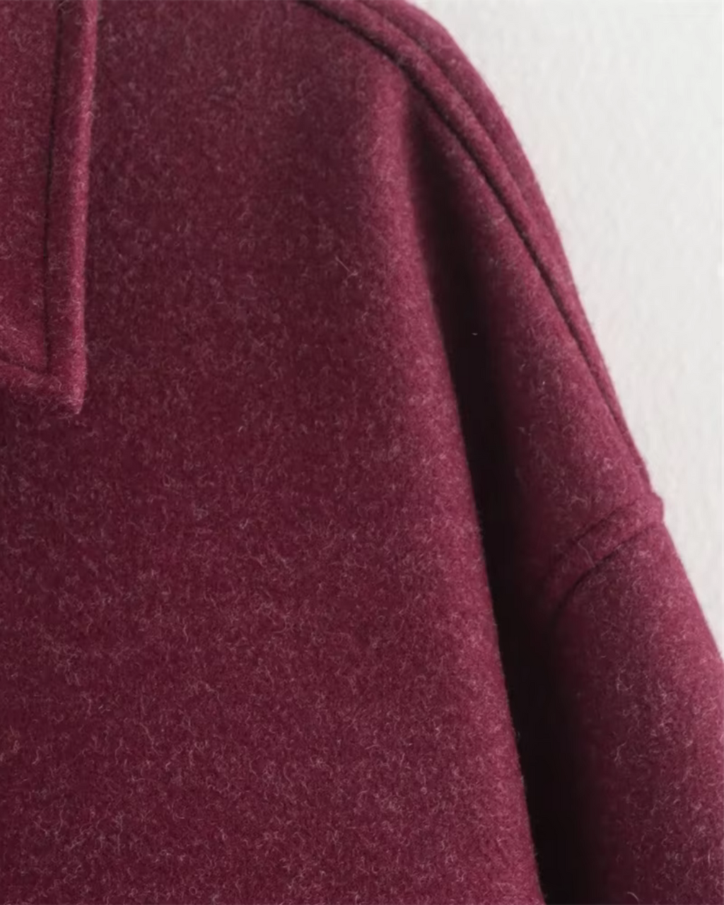 Retro Korte Damesjas met Lange Mouwen en Kraag voor Dames