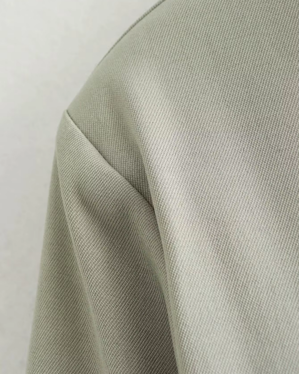 Trendy Groene Tweedelige Jas en Broek Set voor Dames