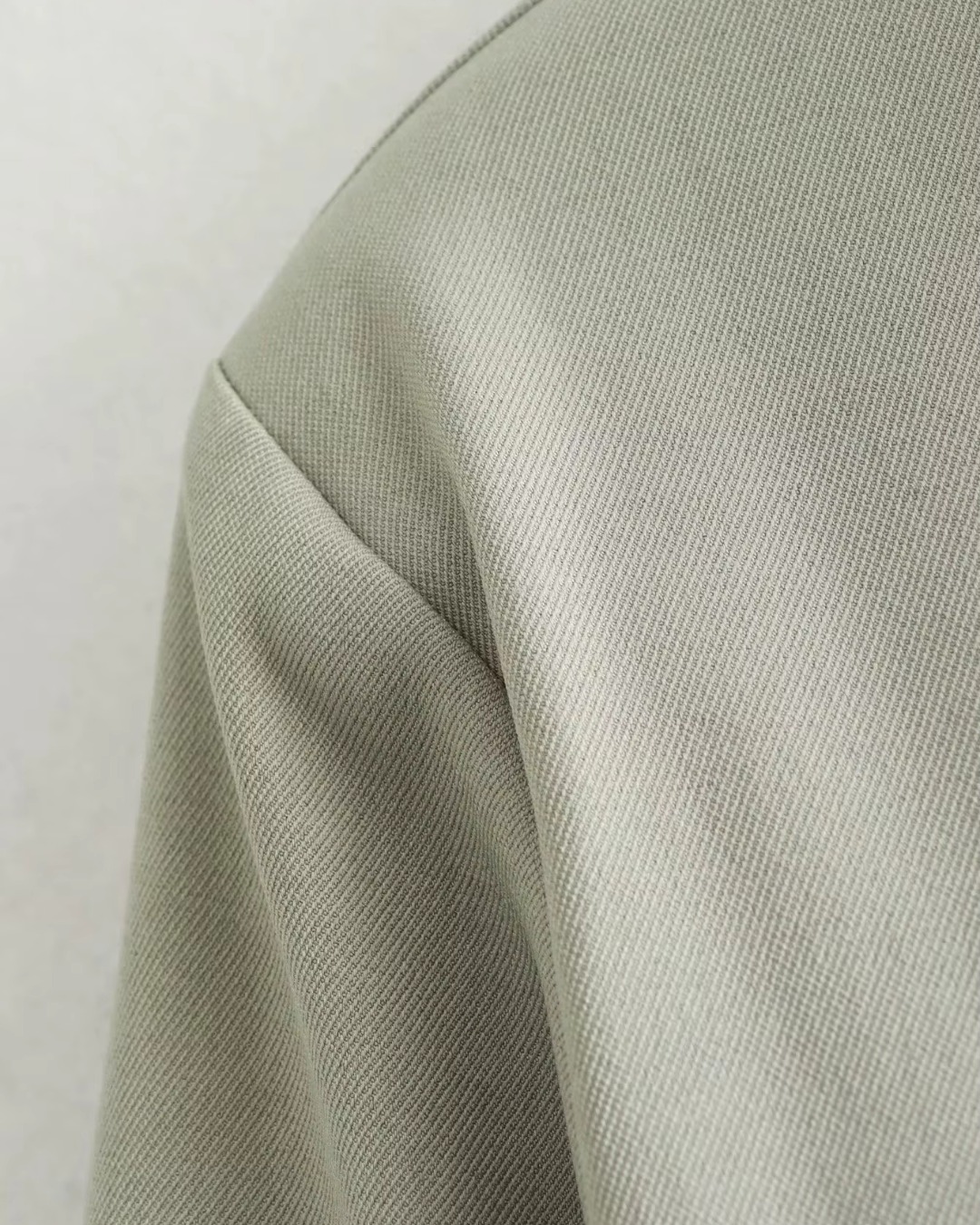 Trendy Groene Tweedelige Jas en Broek Set voor Dames