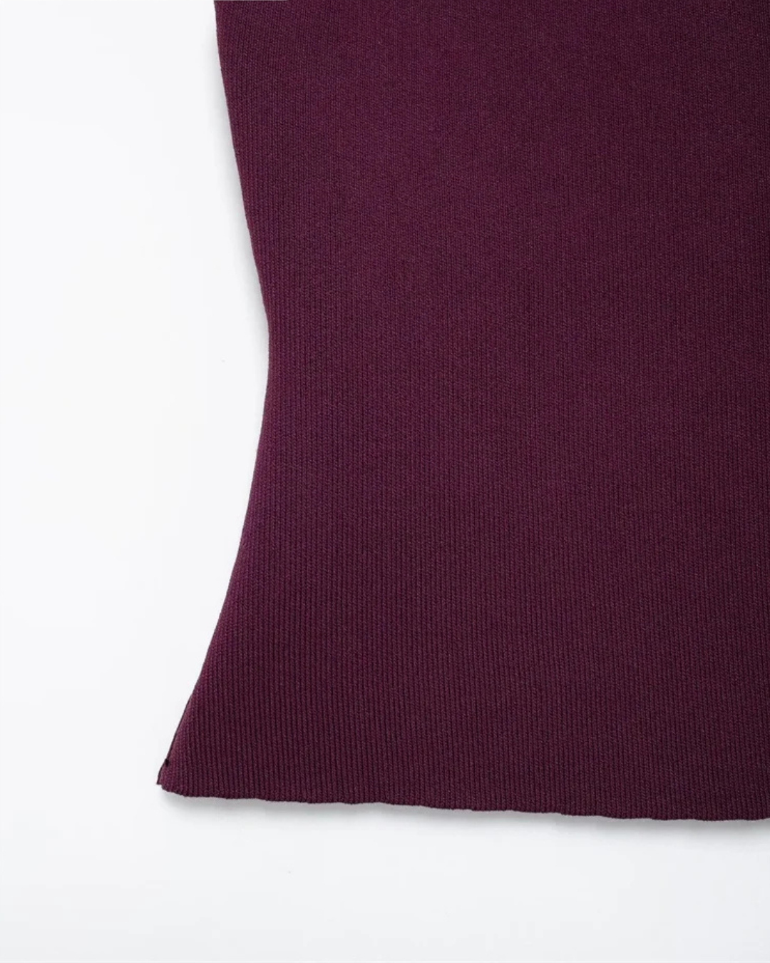 Gebreid Mouwloos V-Hals Vest met Gouden Knopen voor Dames