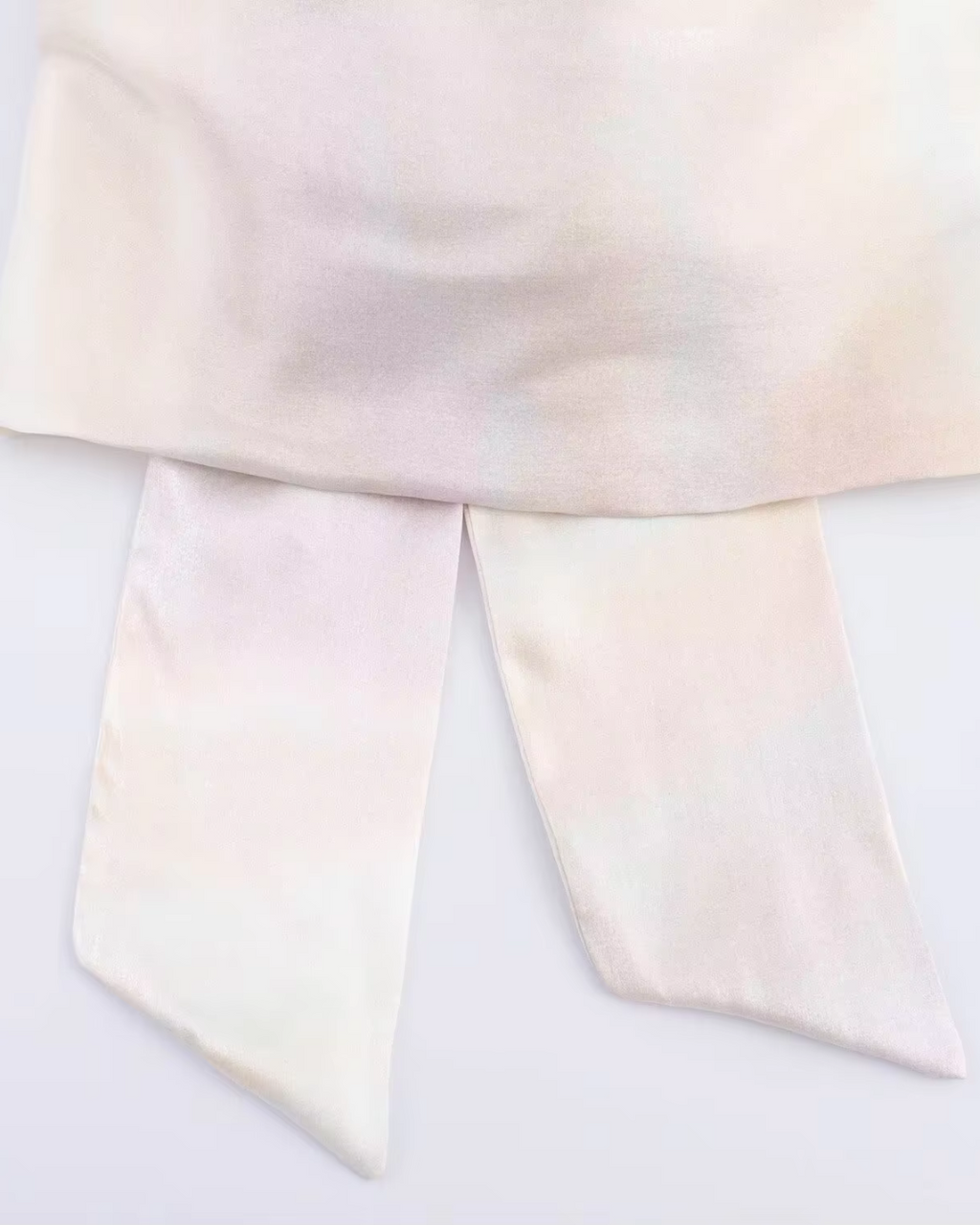 Zijde Halter Top met Open Rug voor Dames